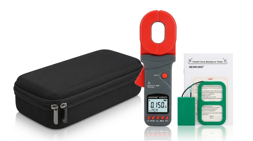 FR2000A+ / ETCR 2000+ Digital Earth Clamp Meter (Tenazas Rojas)